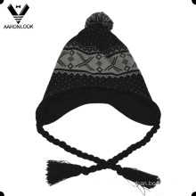Fashion Acrylic Winter Knit Peruvian Hat